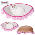 All season Oval Puppy Bed Cat Kitten Cave Washable Covers